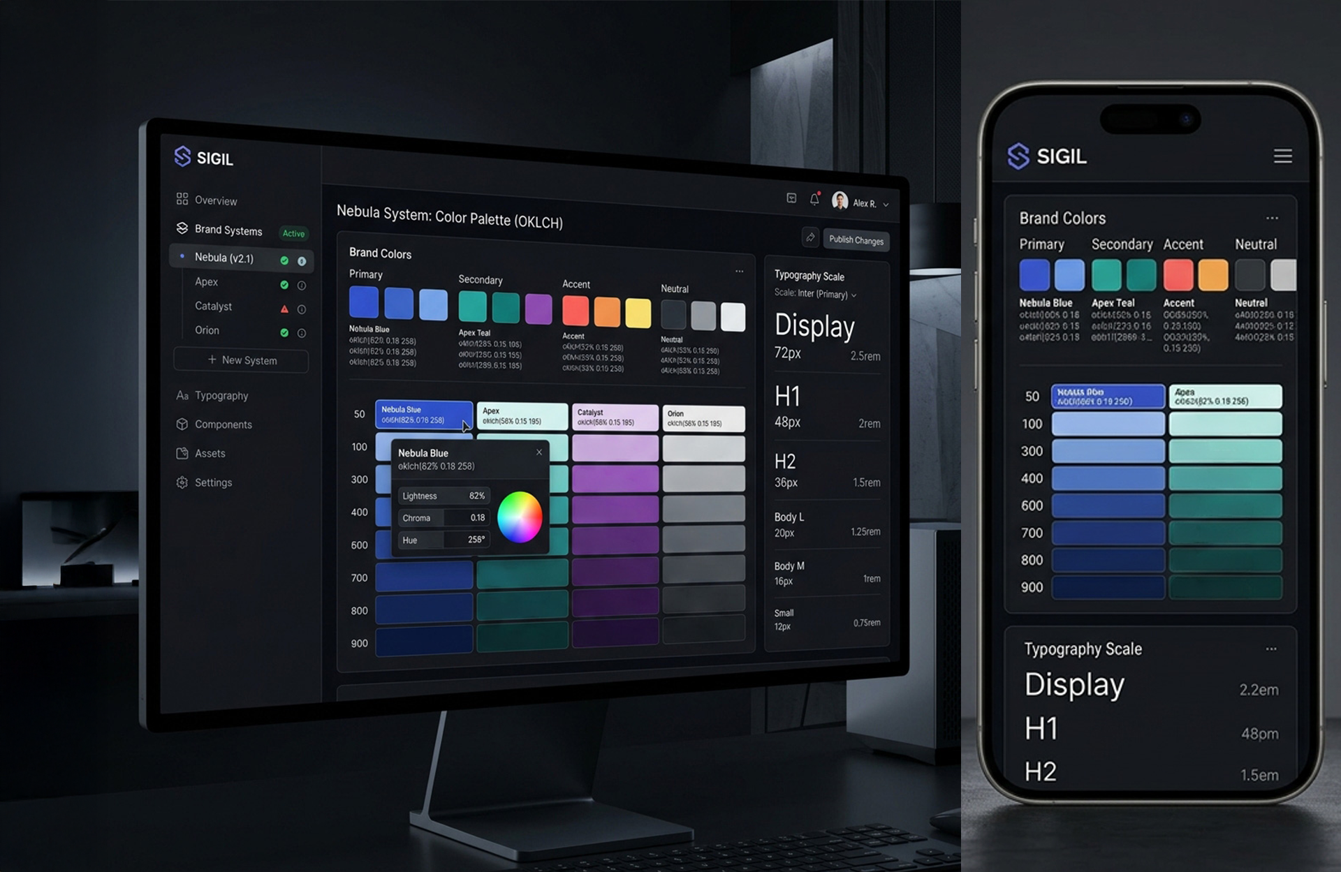 Sigil Dashboard Preview